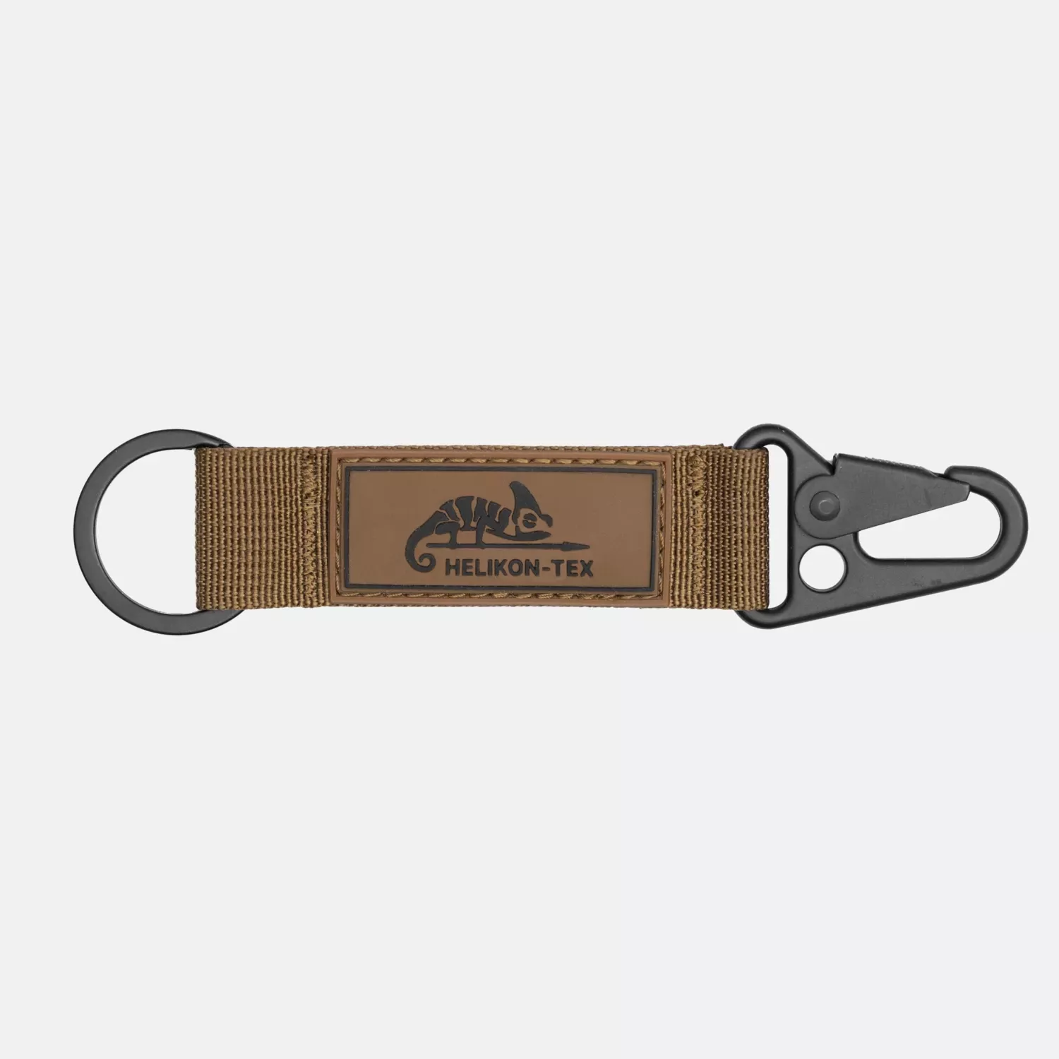Snap Hook KEYCHAIN with Logo – Coyote