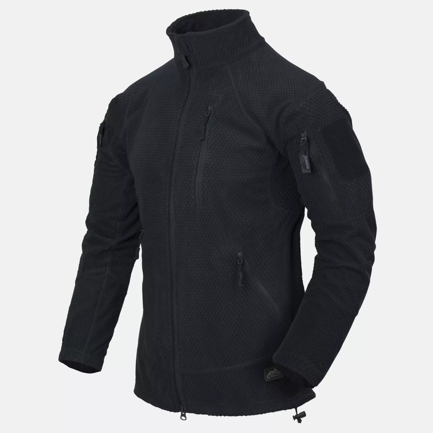 ALPHA TACTICAL Jacket - Grid Fleece - Navy Blue