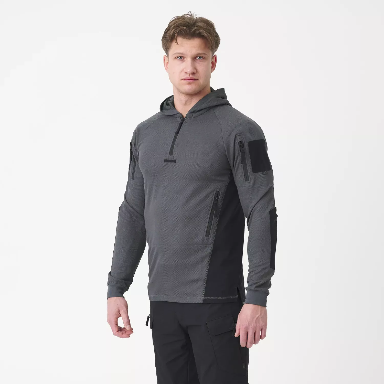 RANGE HOODIE - TopCool - Shadow Grey/Black