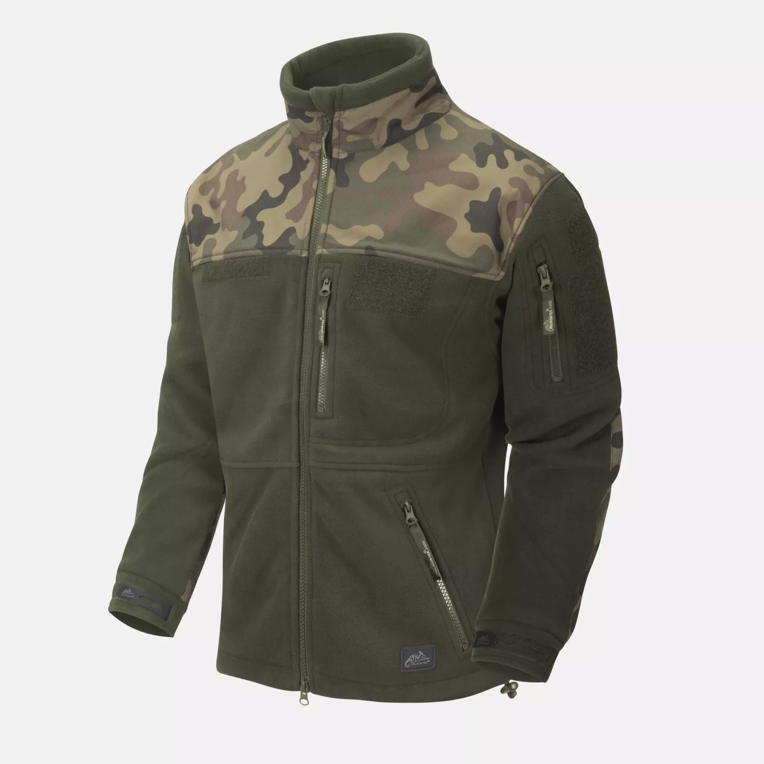 Polish INFANTRY Jacket - Fleece - Olive Green/PL Woodland