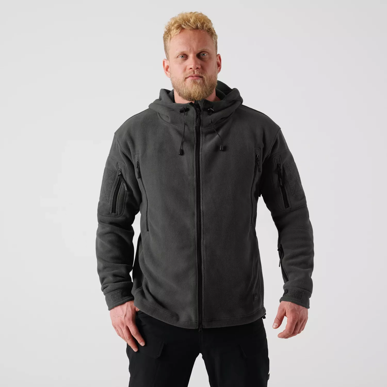 PATRIOT Jacket - Double Fleece - Shadow Grey