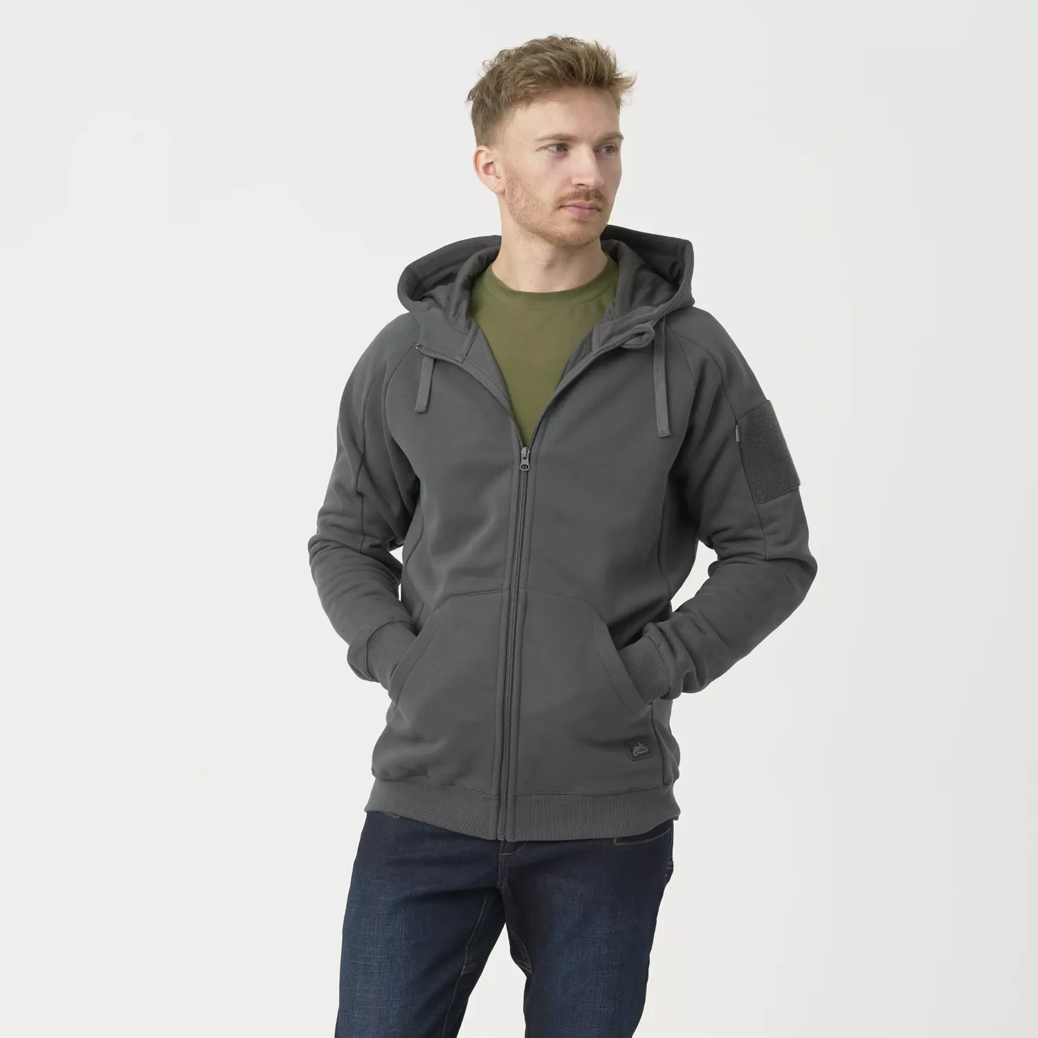 Urban Tactical Hoodie Lite (FullZip)® - Grey