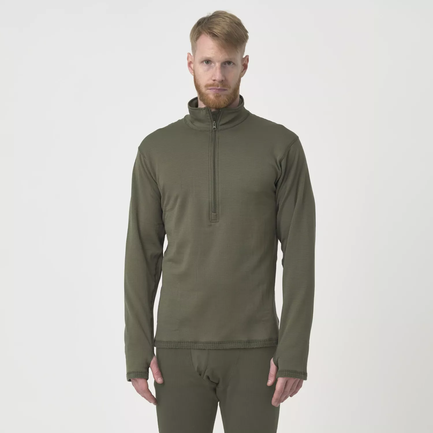 Underwear (top) US LVL 2 - Olive Green