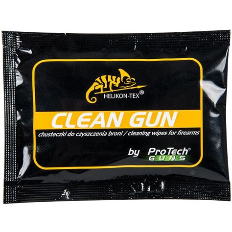 Clean Gun weapon cleaning wipes – Must