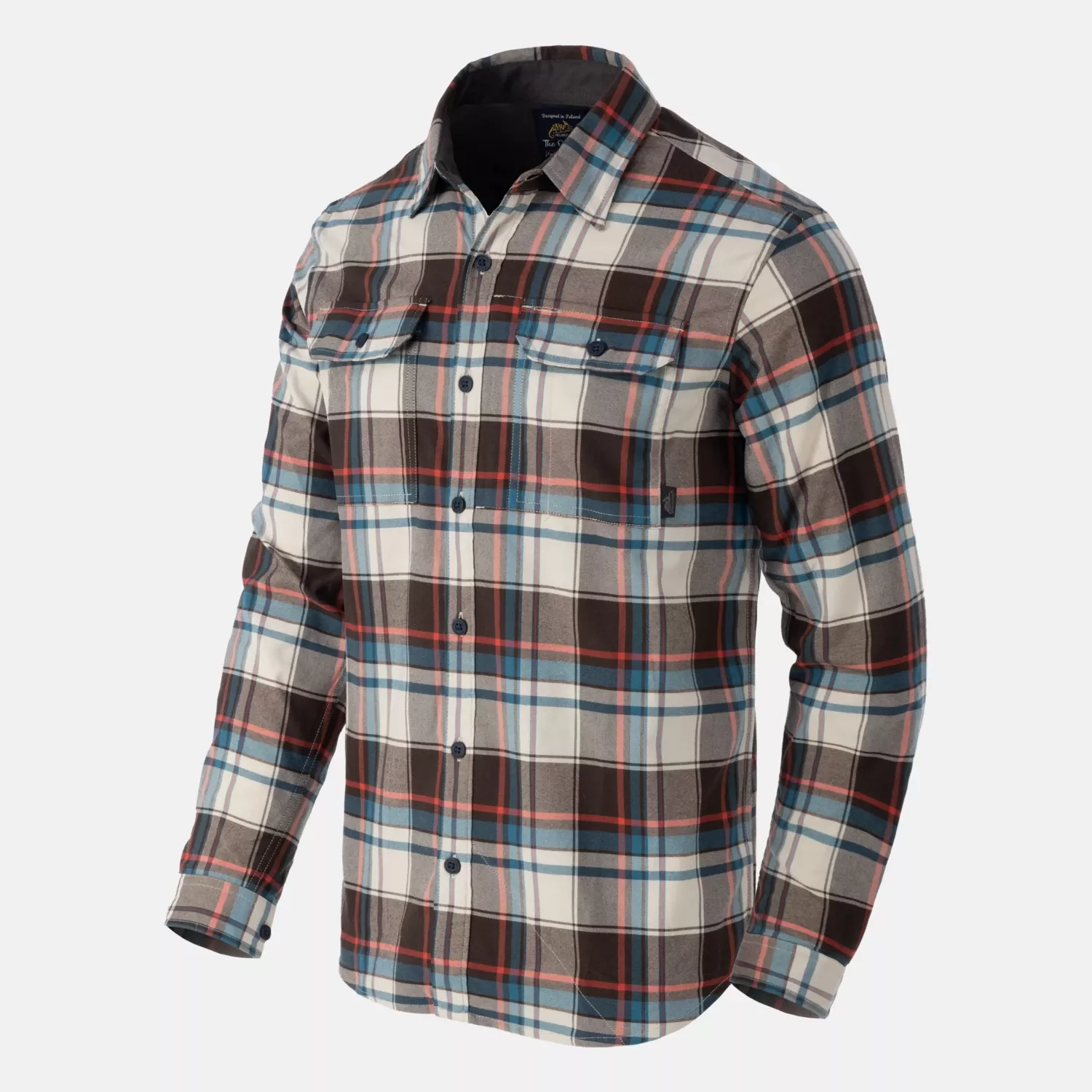 GreyMan Shirt - Foggy Meadow Plaid