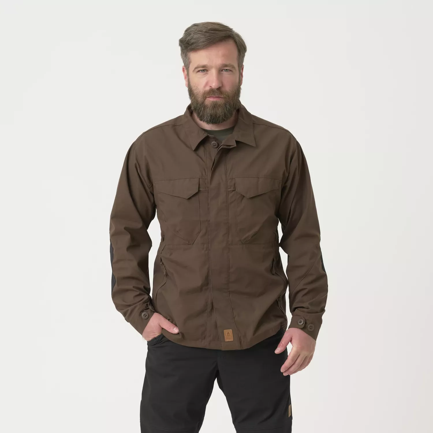WOODSMAN Shirt® - Earth Brown / Black A