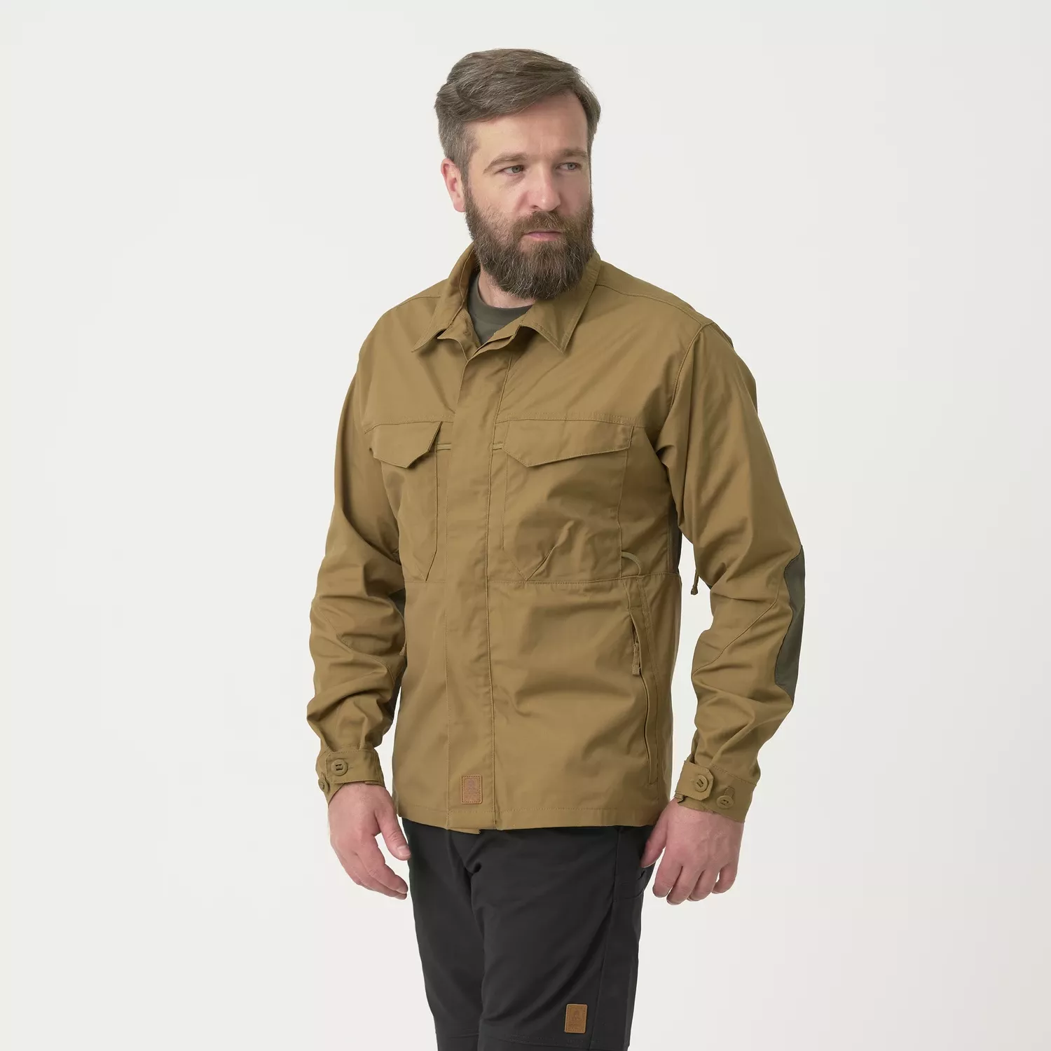 WOODSMAN Shirt® - Coyote / Taiga Green A