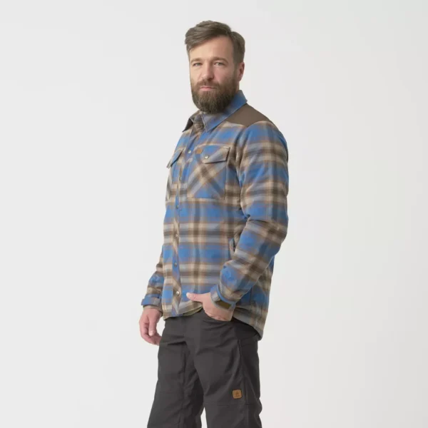 Winter Warden Shirt - Forest Blue Plaid