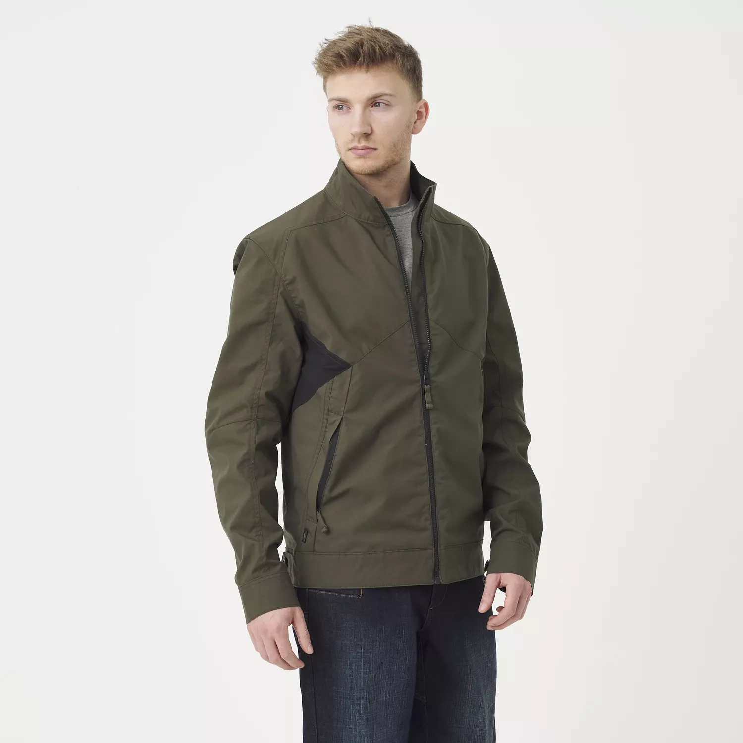 Greyman Jacket - Taiga Green / Black A