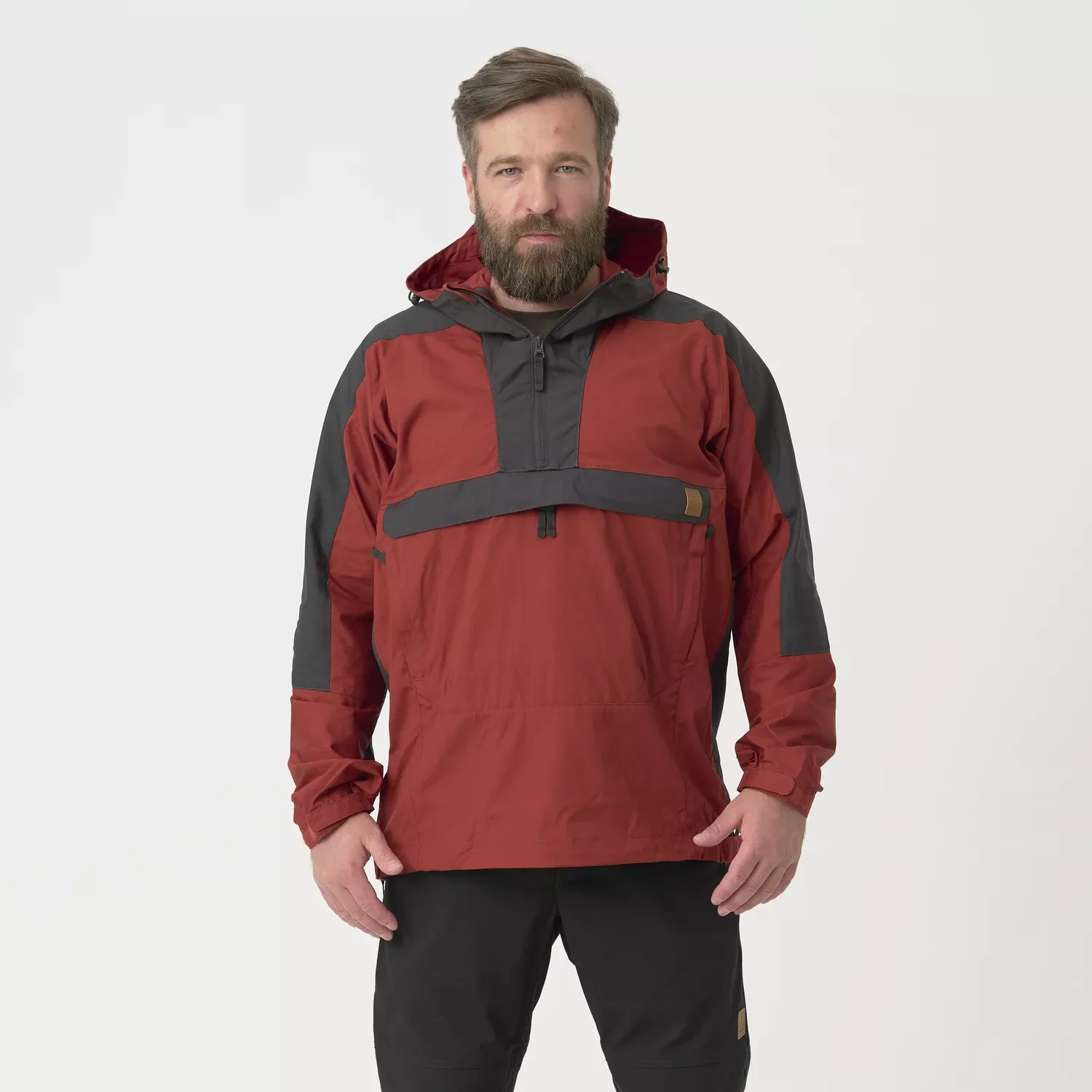 WOODSMAN Anorak Jacket® - Crimson Sky / Ash Grey A