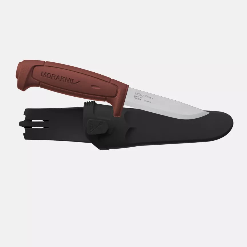 Morakniv® BASIC 511 – Carbon Steel – Red (ID 12147) – Punane