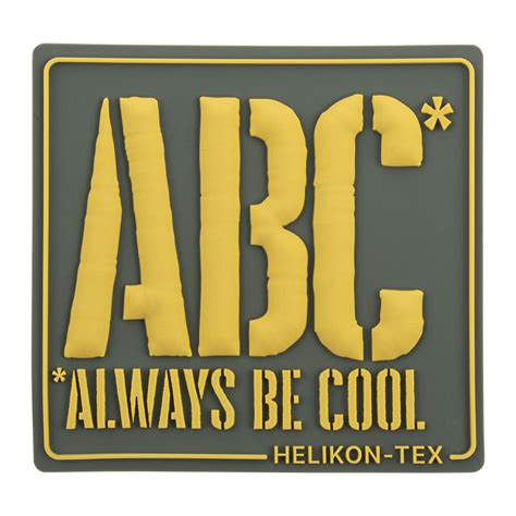 ABC Always Be Cool Patch – Roheline