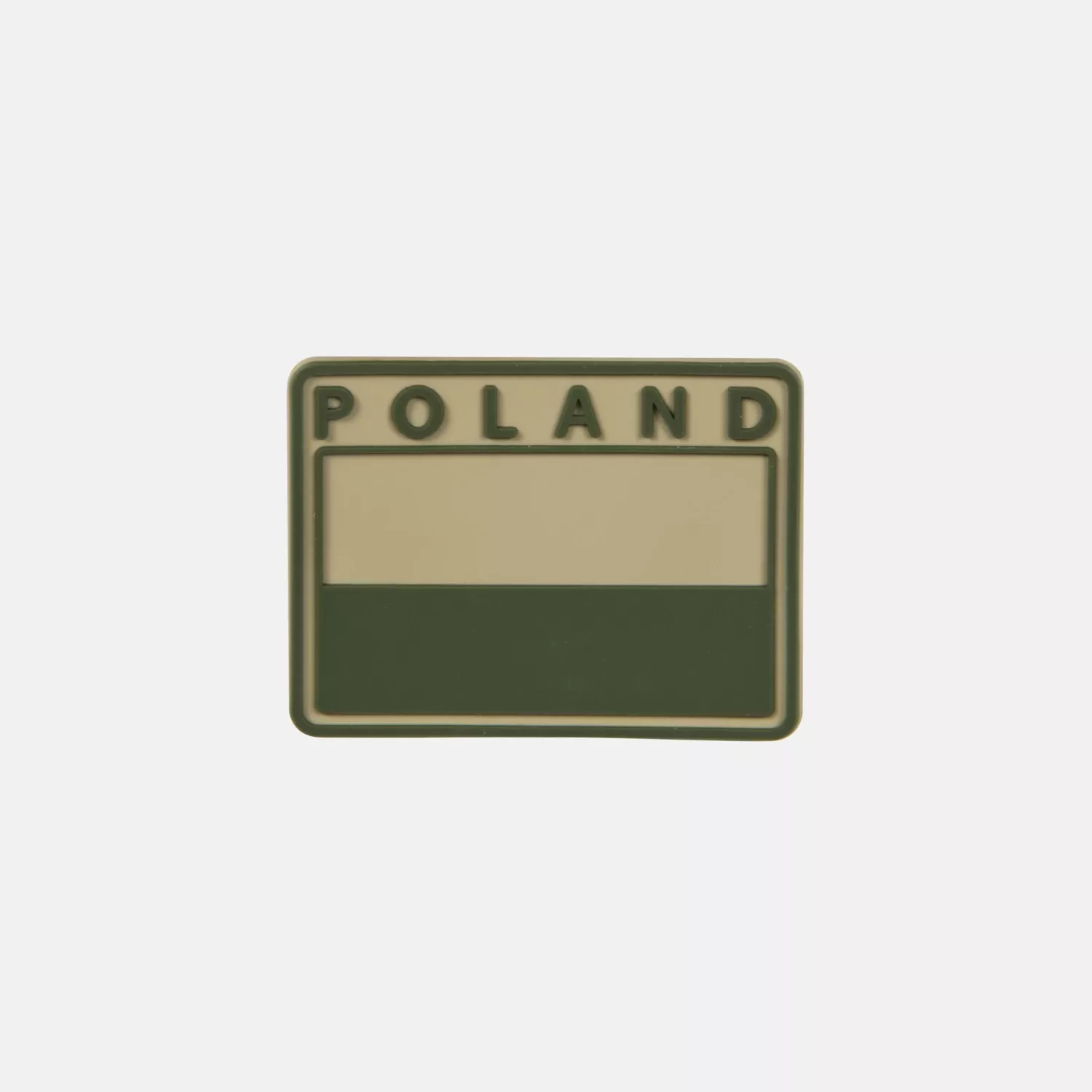 POLISH Subdued Flag Patch POLAND – Khaki