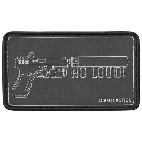 Patch NO LOUD! – Must