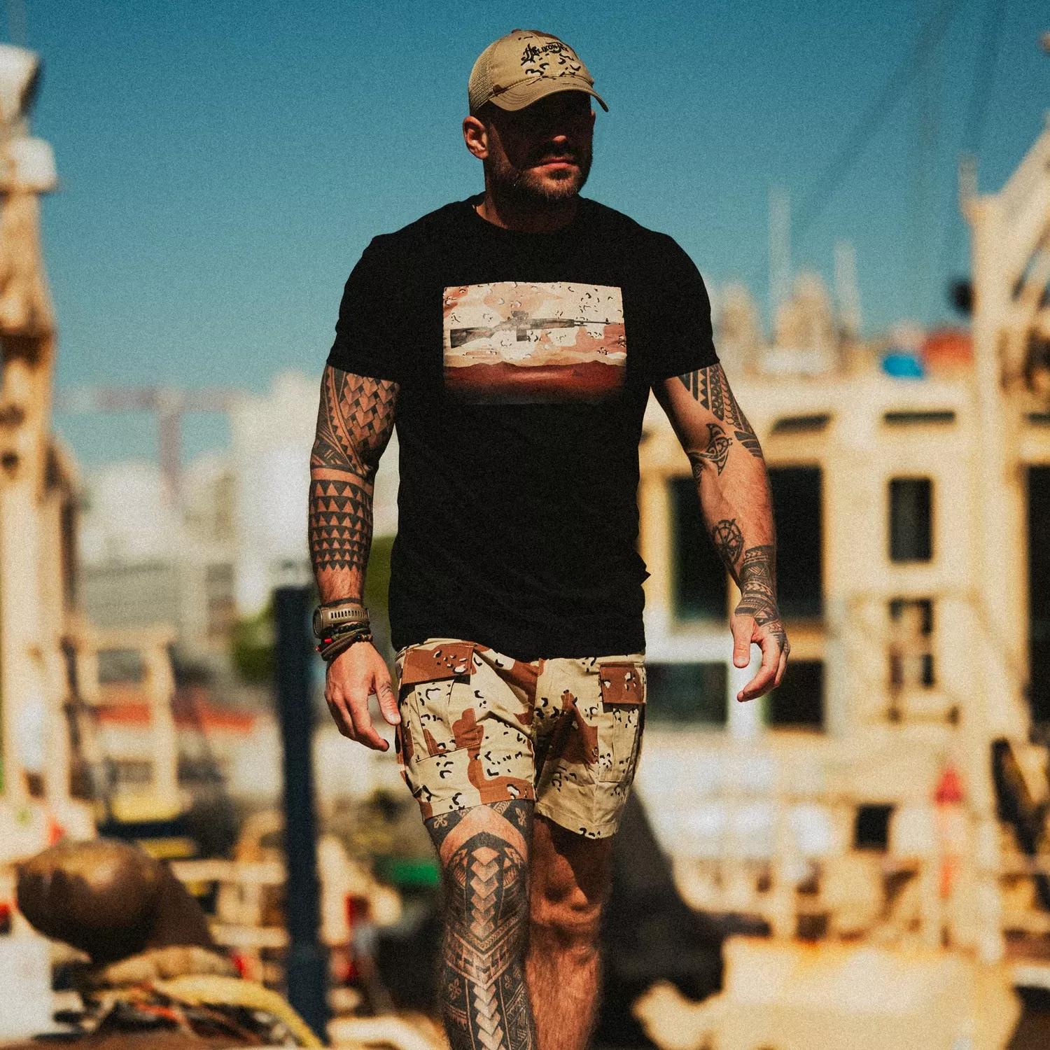 Cargo Shorts - 6 Color Desert