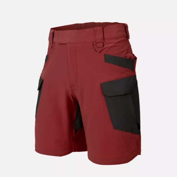 OTS (Outdoor Tactical Shorts®) 8.5"® - VersaStretch® Lite - Crimson Sky / Black A