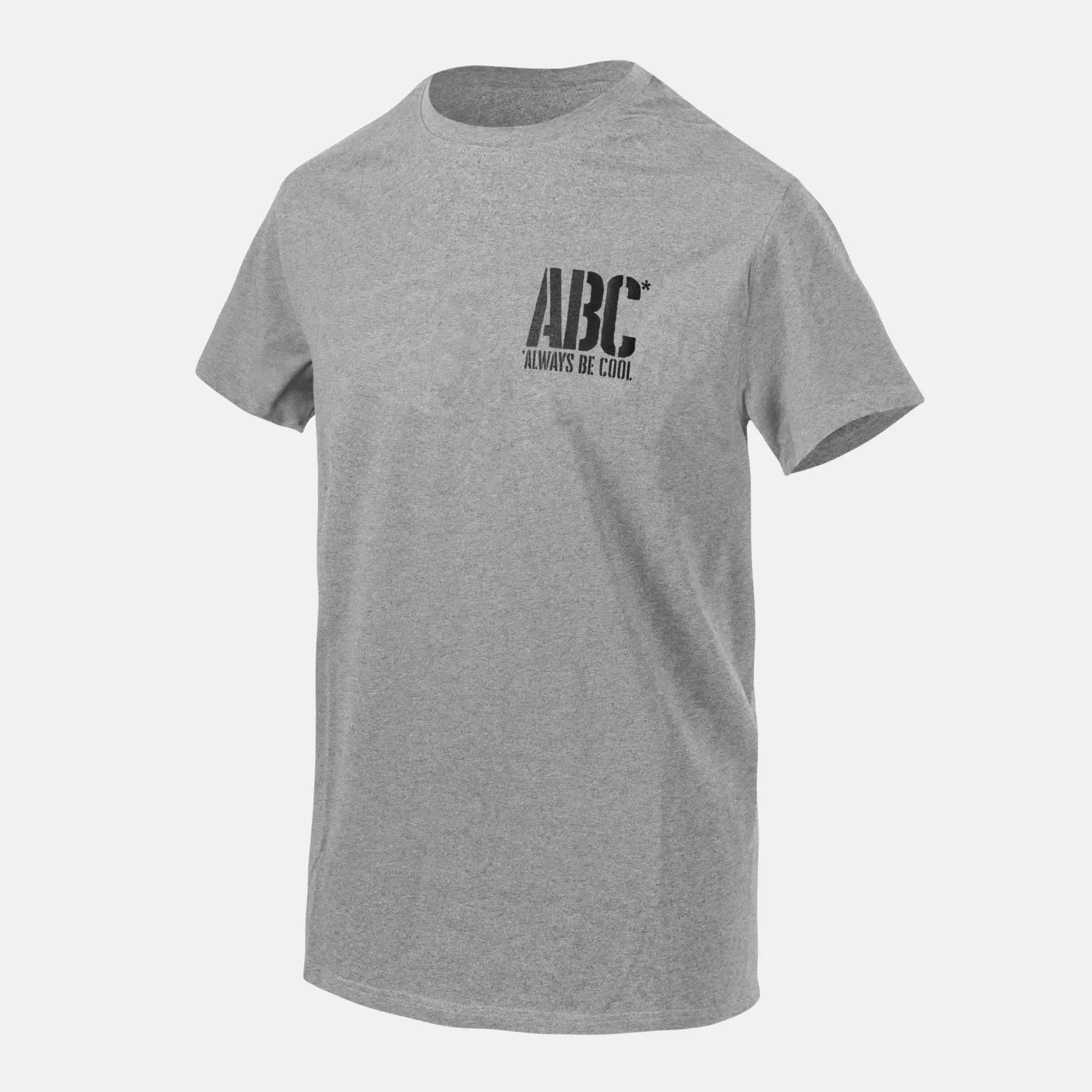 T-shirt (ABC Always Be Cool) - Mid Grey Melange