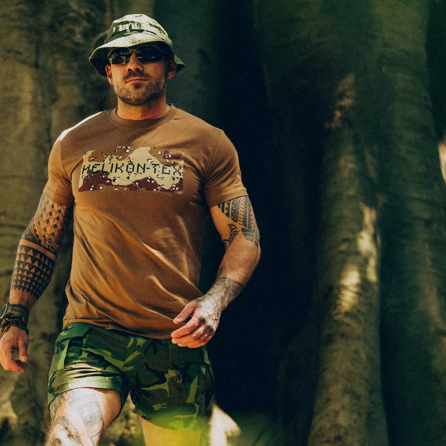 T-shirt (Helikon-Tex&Camo) - Mud Brown