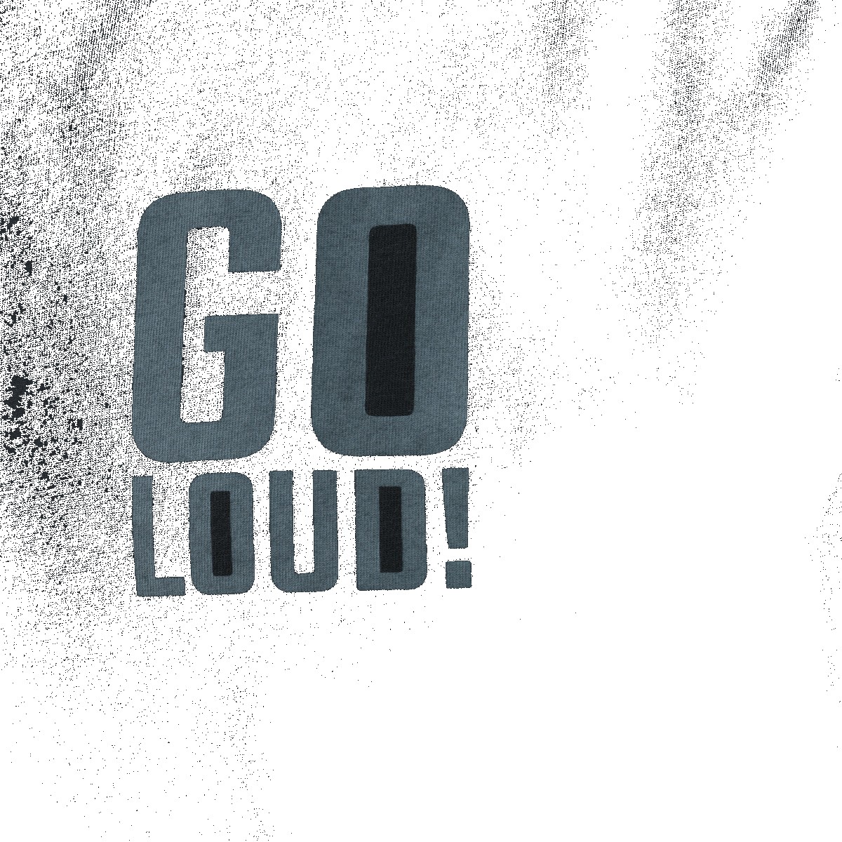 Longsleeve NO LOUD! - Cotton - Black