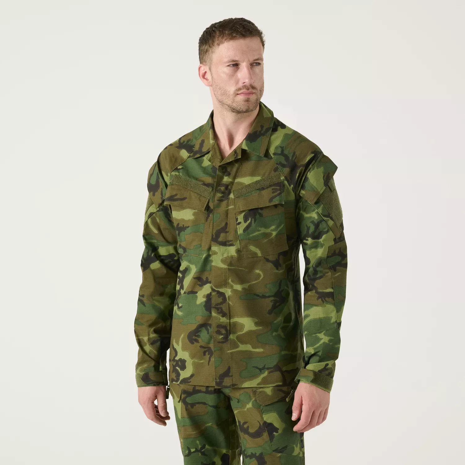 Raid Shirt - PolyCotton Stretch Ripstop - ERDL