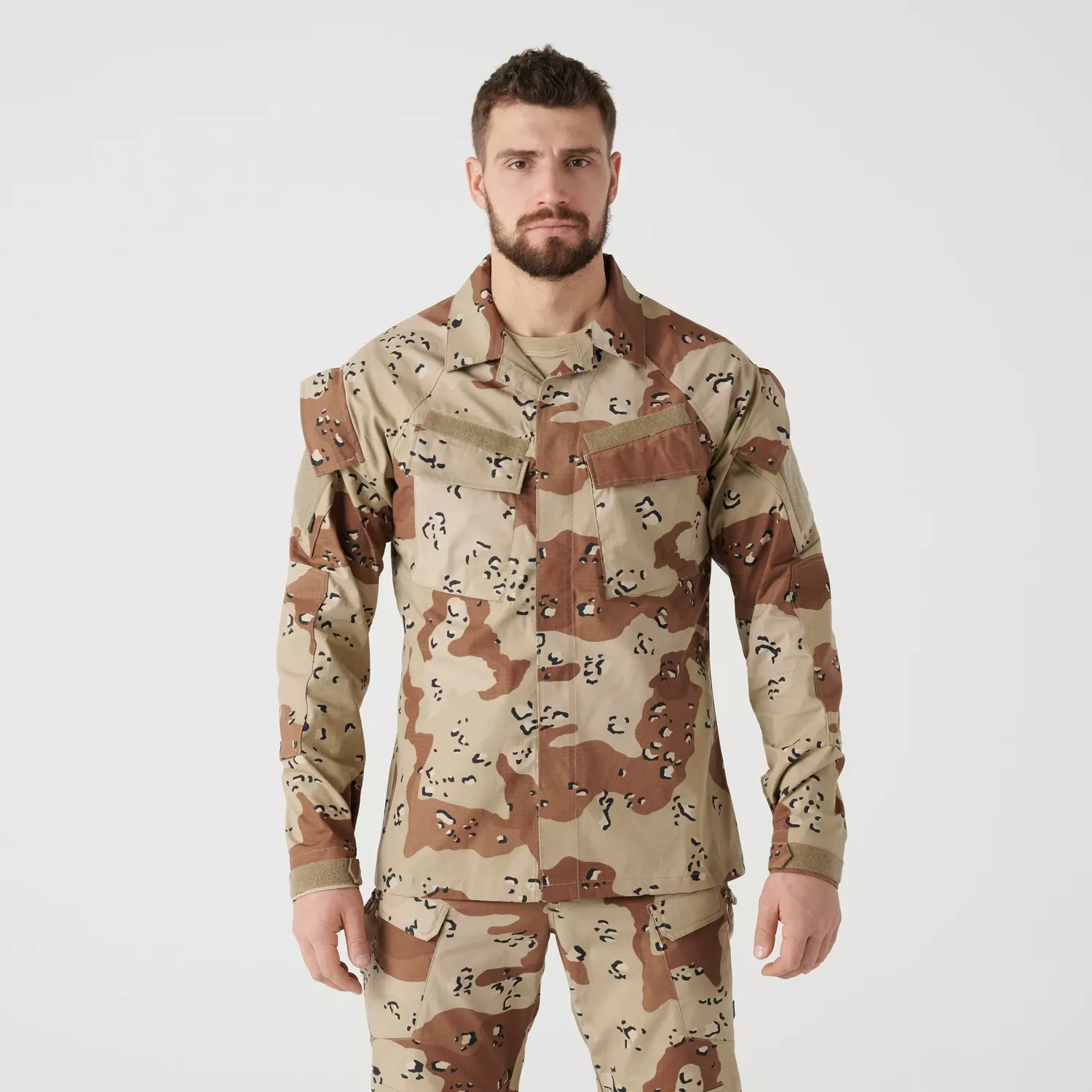 Raid Shirt - PolyCotton Stretch Ripstop - 6 Color Desert