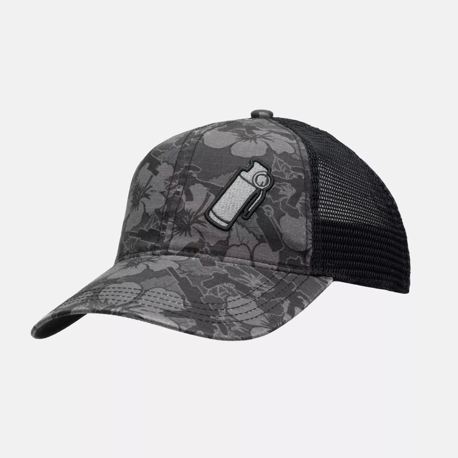 Hawaiian Trucker Cap – Dark Ops