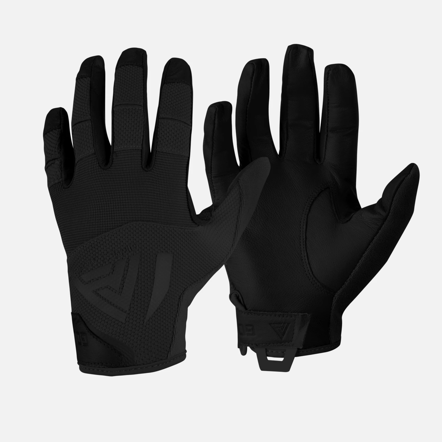 Direct Action Hard Gloves® - Leather - Black