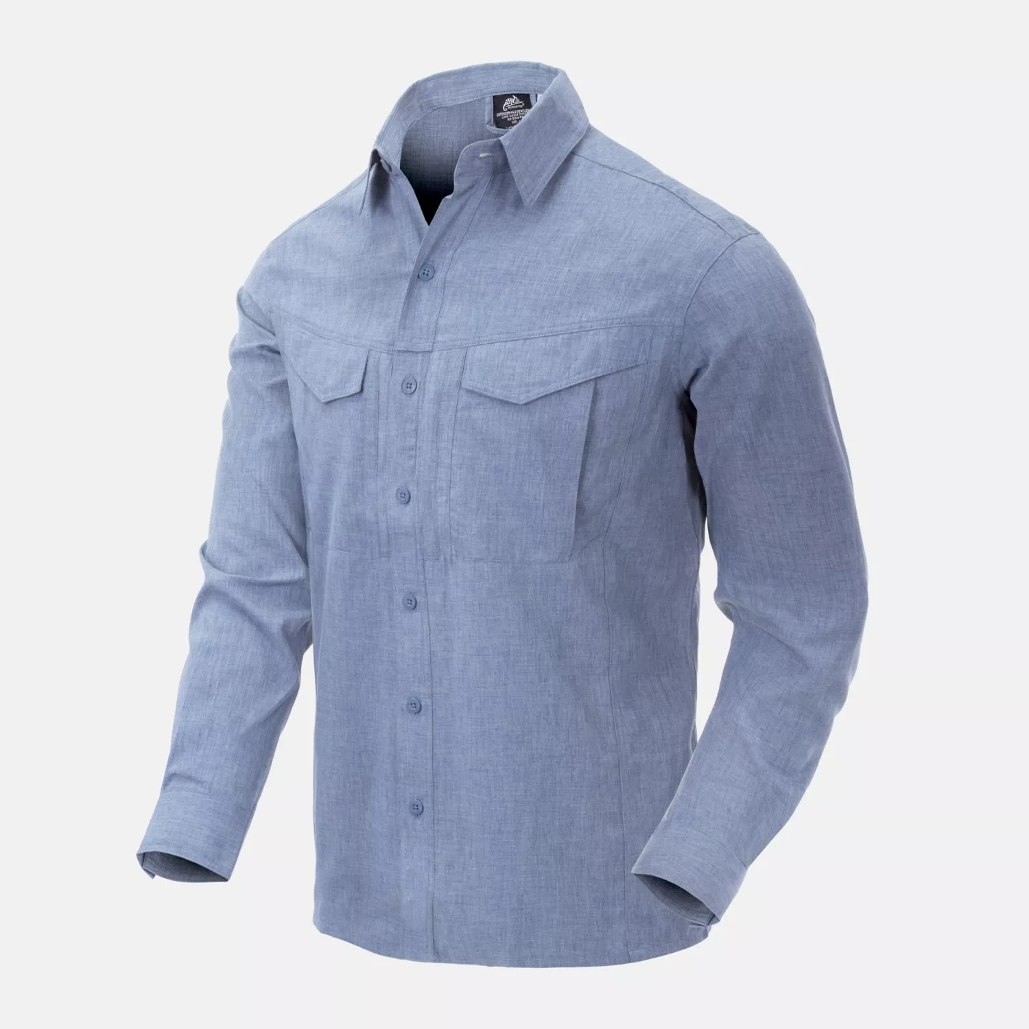 DEFENDER Mk2 Gentleman Shirt®  - Melange Light Blue