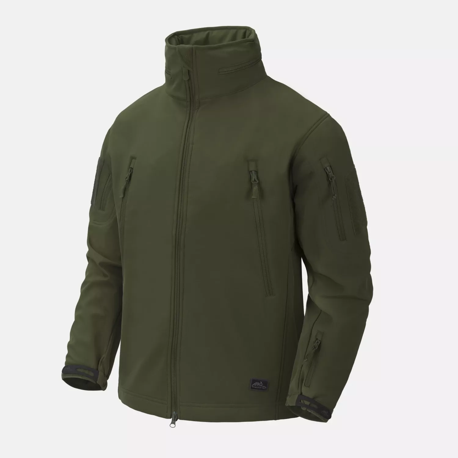 GUNFIGHTER Jacket - Shark Skin Windblocker - Olive Green