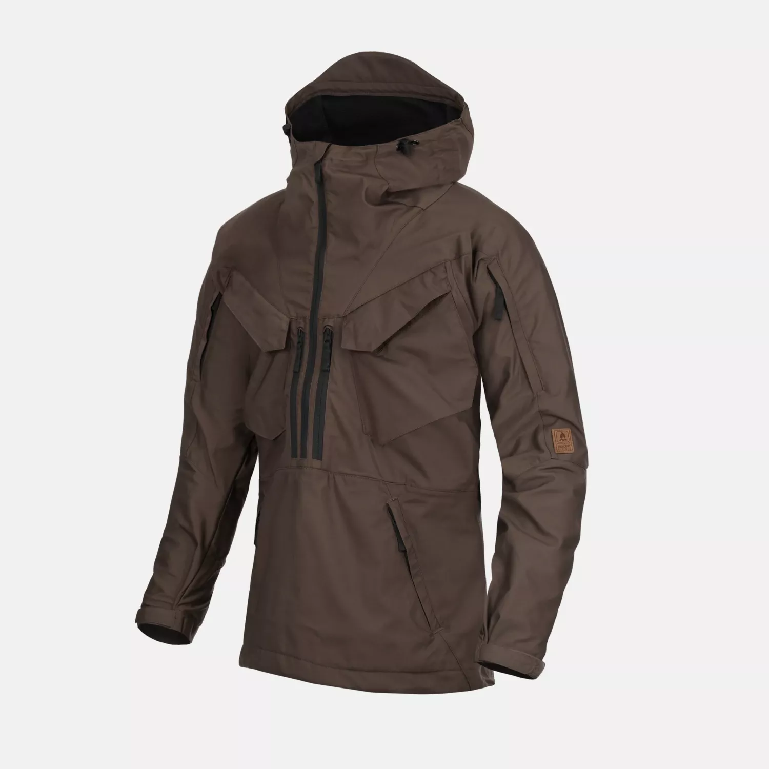 PILGRIM Anorak Jacket® - Earth Brown / Black A
