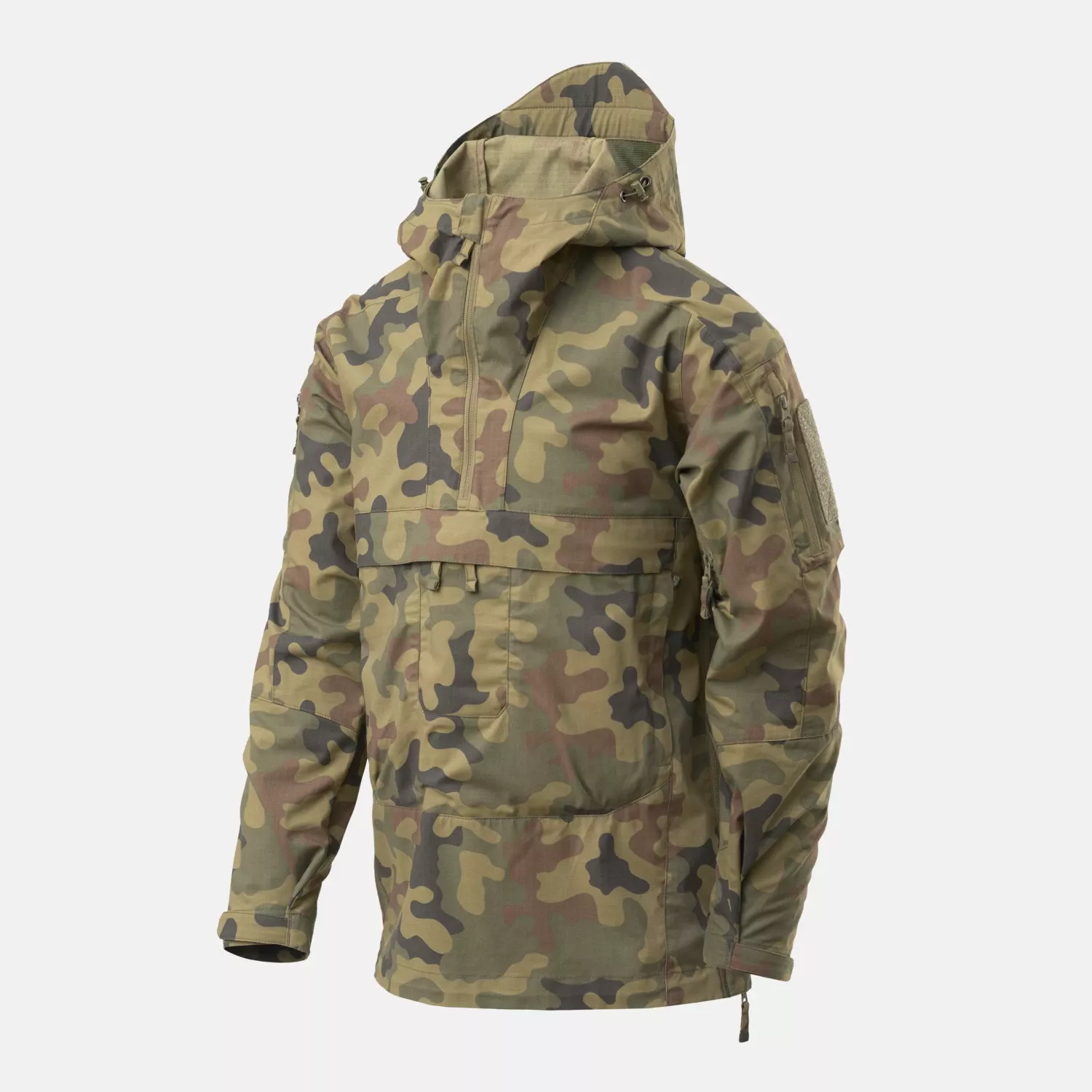 Tracer Anorak Jacket - Polycotton Stretch Ripstop - PL Woodland