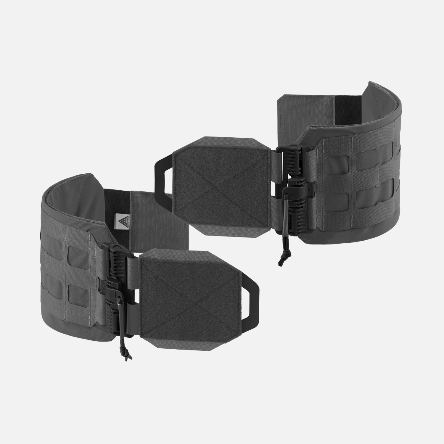 Skeletonized Cummerbund Wide - Shadow Grey