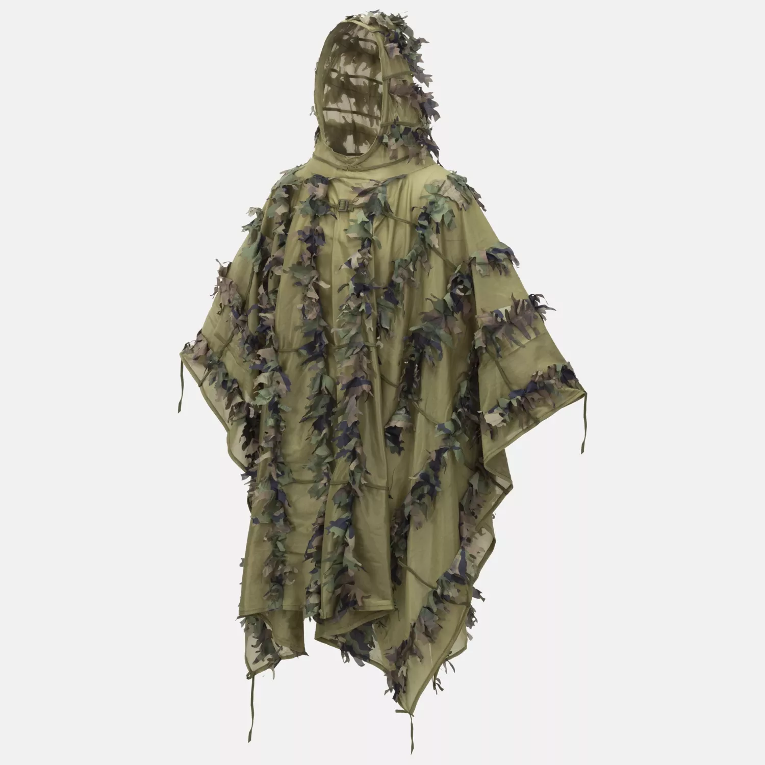 LEAF GHILLIE PONCHO® – US Woodland
