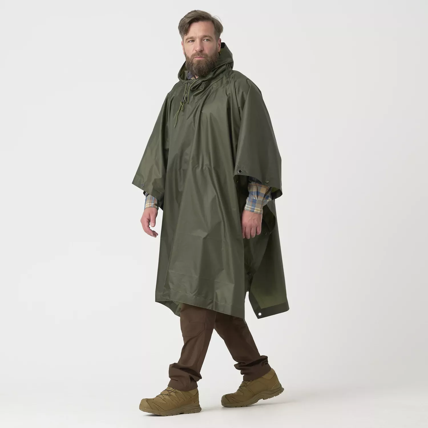 Poncho U.S. Model – Olive roheline