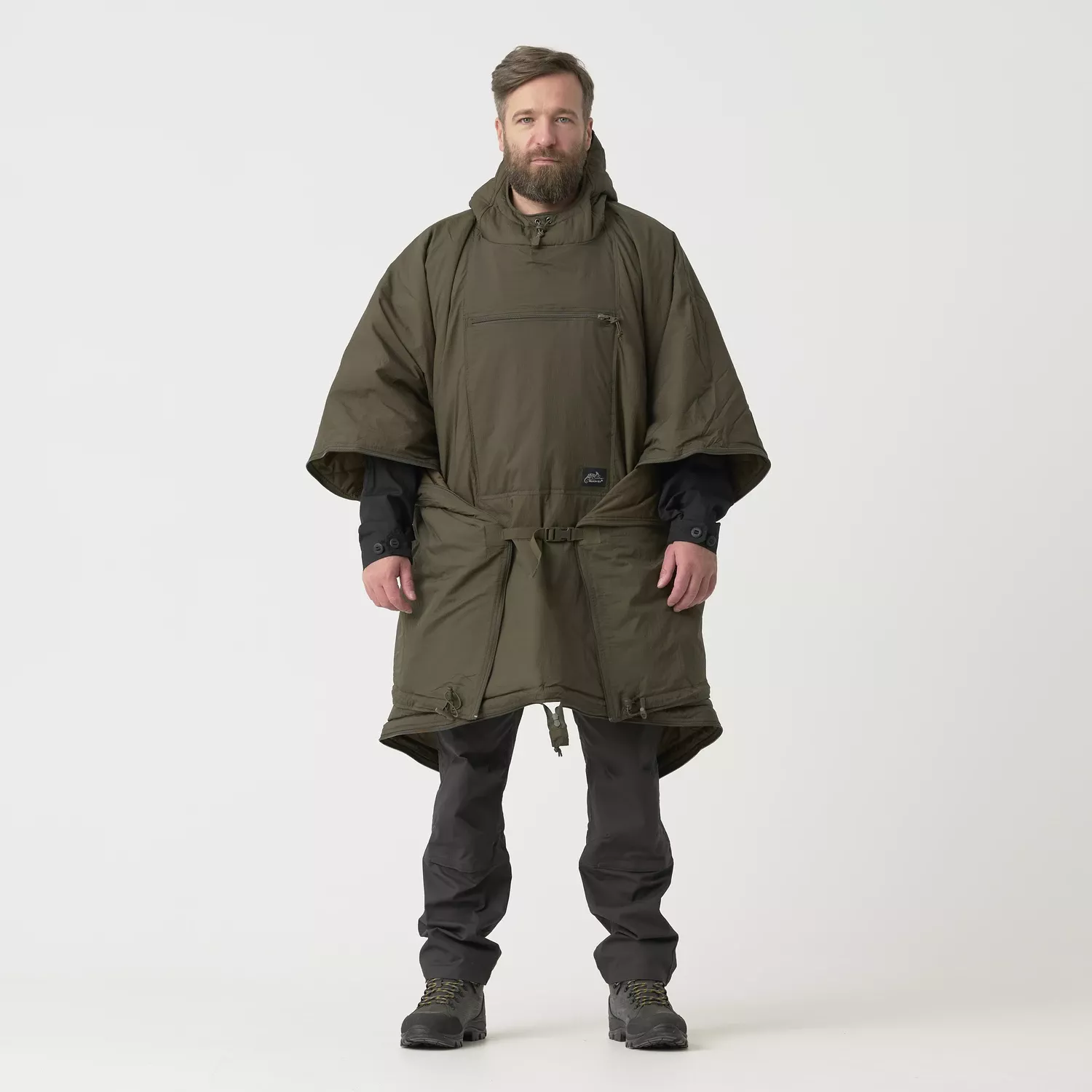 SWAGMAN ROLL Poncho – Taiga roheline