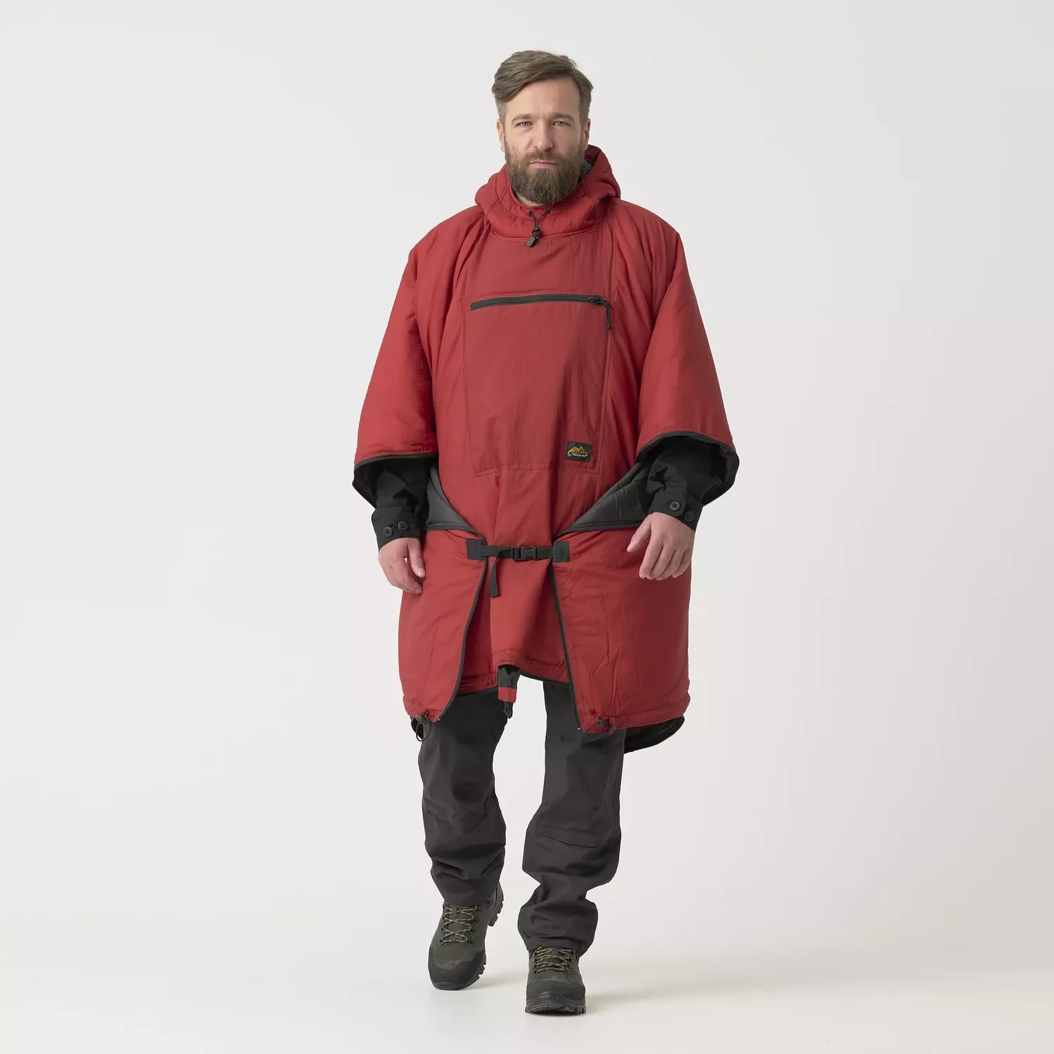 SWAGMAN ROLL Poncho – Crimson Sky