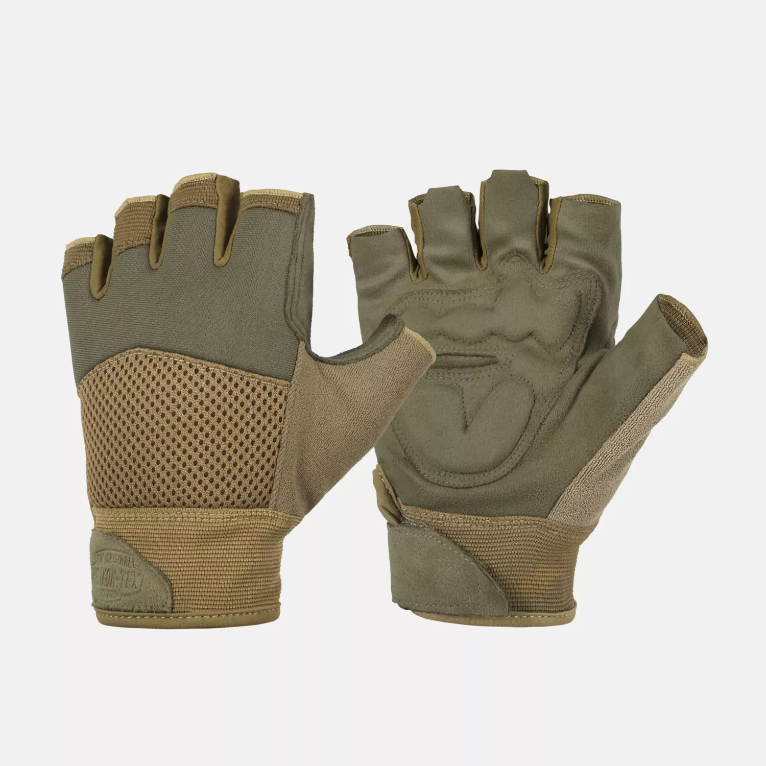 Half Finger Mk2 Gloves - Olive Green / Coyote A