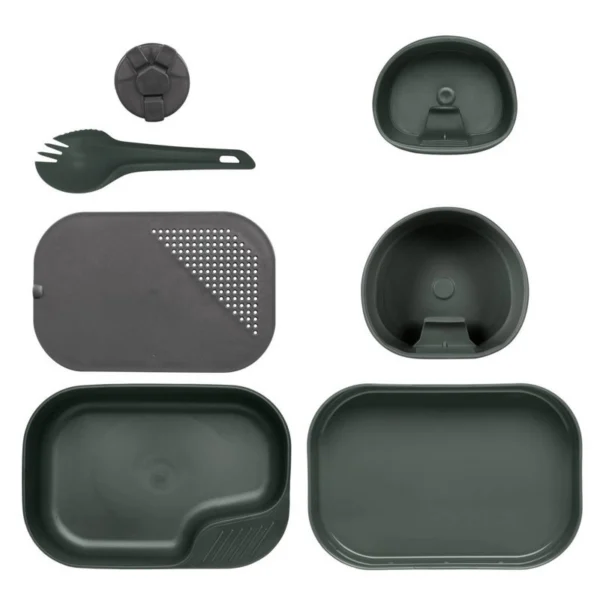 Wildo® CAMP-A-BOX® Complete – Olive roheline