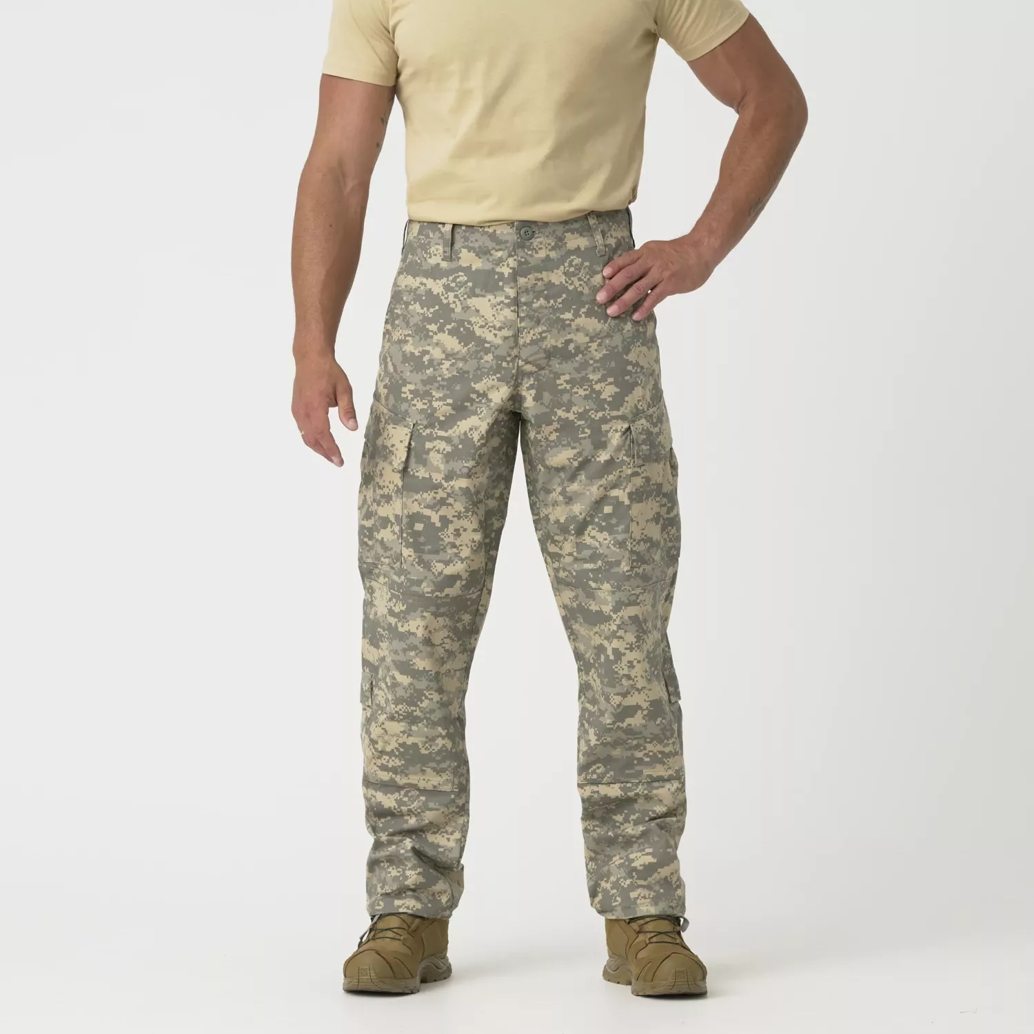 ACU Pants – PolyCotton Ripstop – UCP – Mud Brown