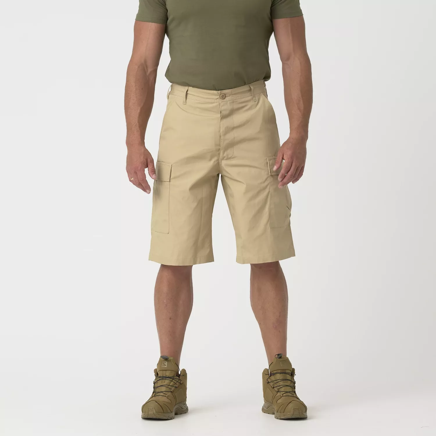 BDU Shorts - Cotton Ripstop - Khaki