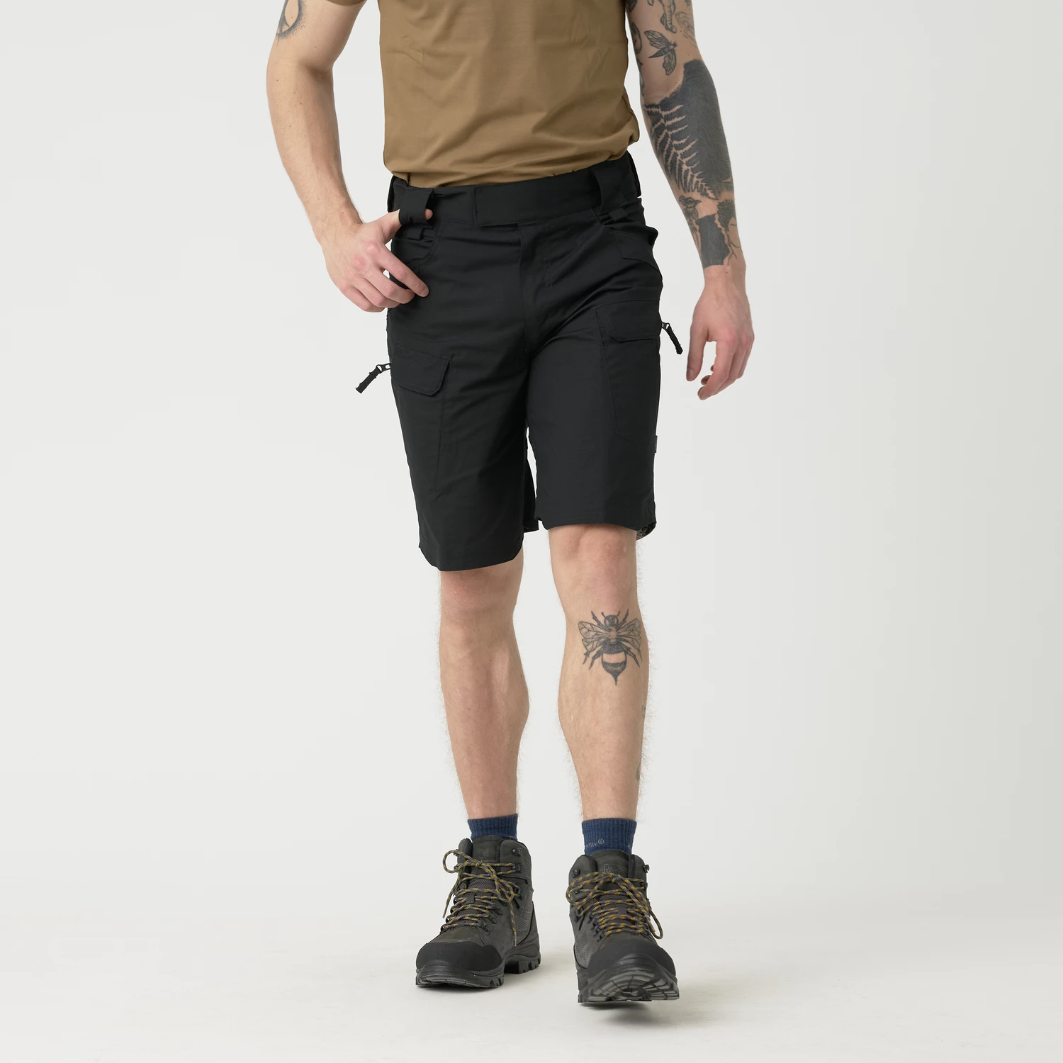 UTS (Urban Tactical Shorts) 8.5"® - PolyCotton Stretch Ripstop - Black
