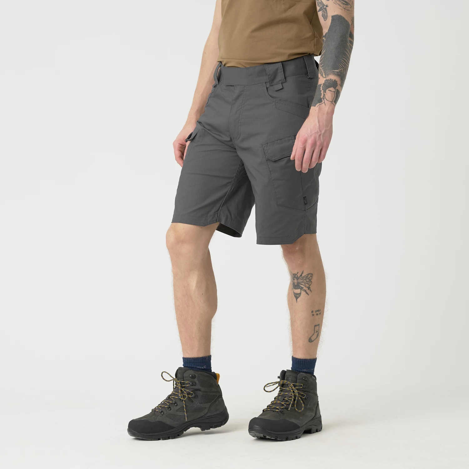 UTS (Urban Tactical Shorts) 8.5"® - PolyCotton Stretch Ripstop - Shadow Grey