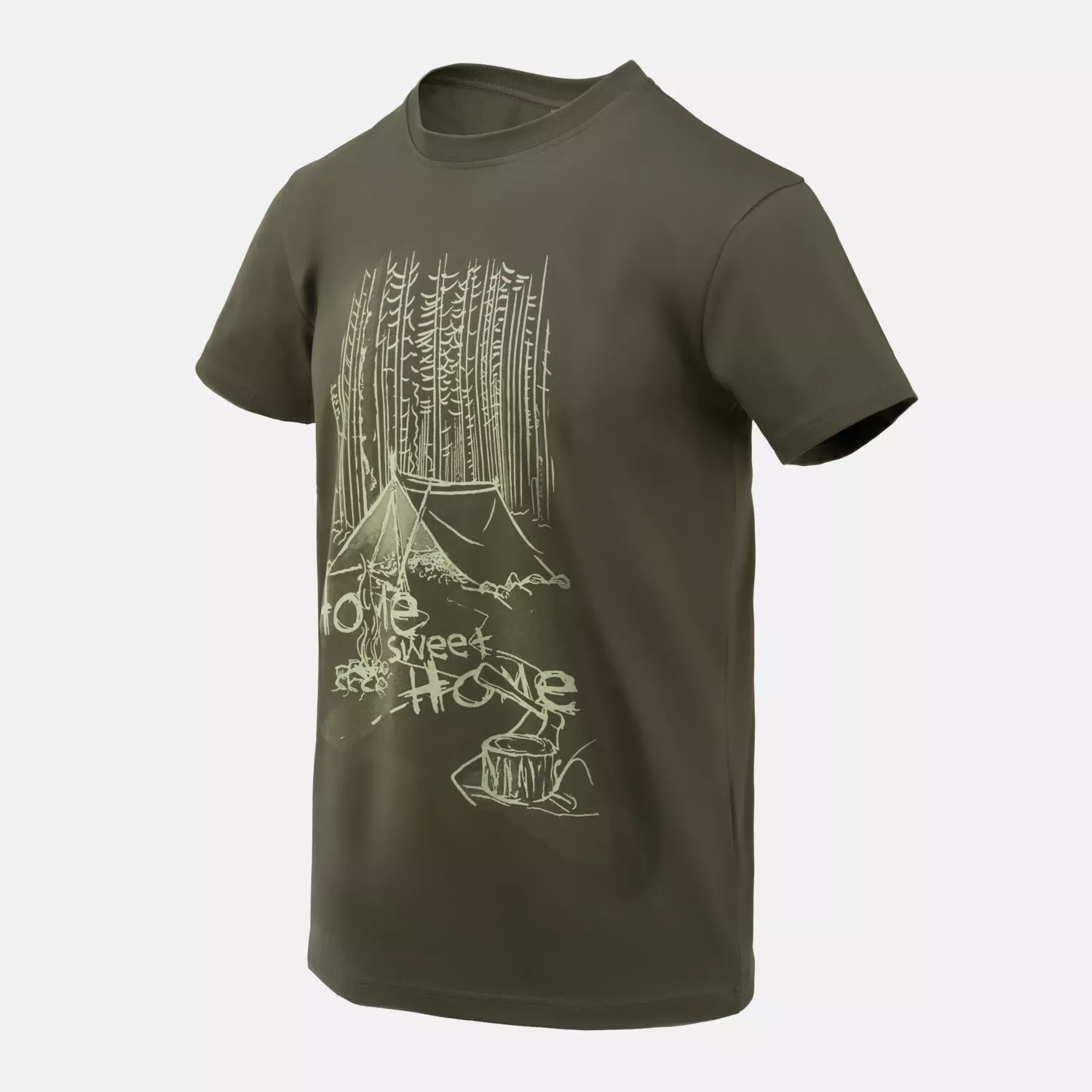 T-Shirt (Home Sweet Home) - Taiga Green