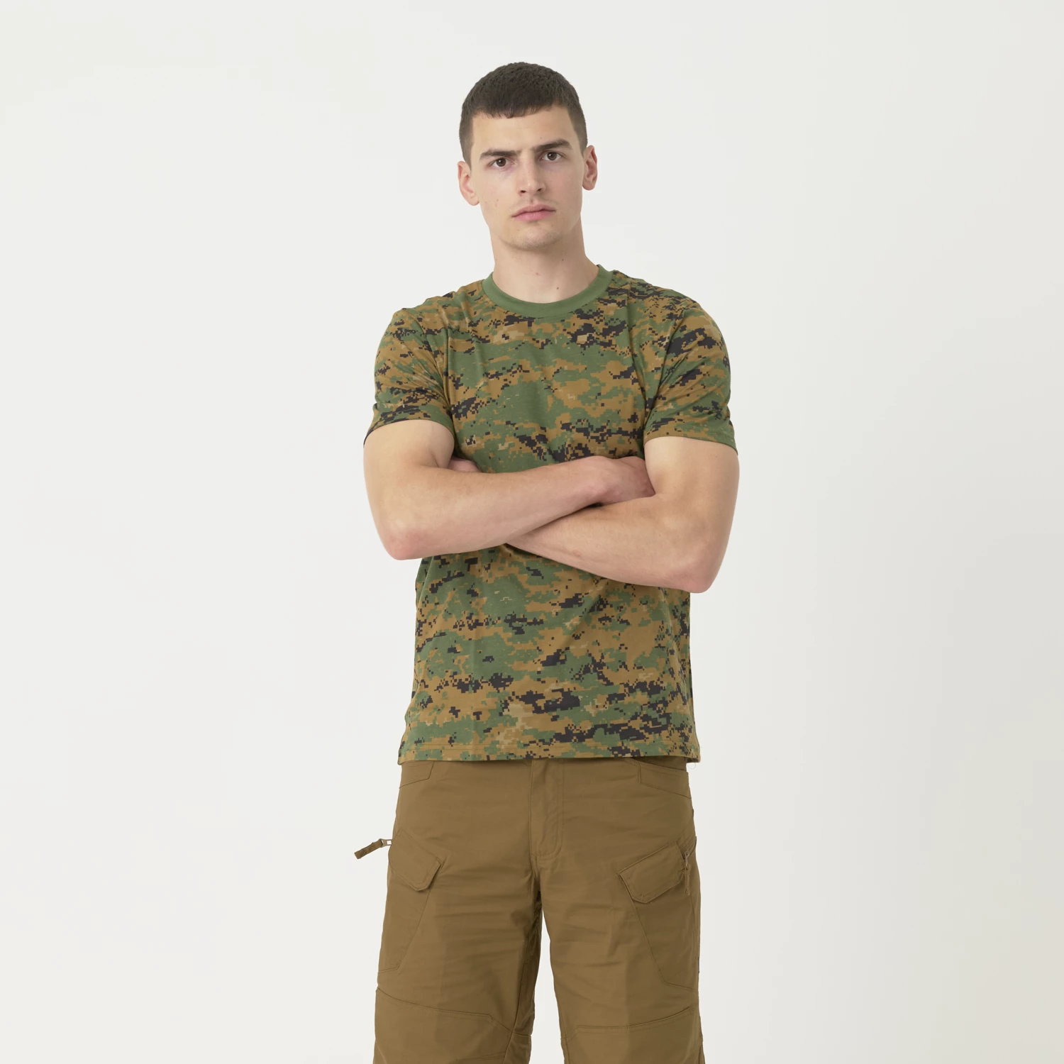 T-Shirt - Cotton - USMC Digital Woodland