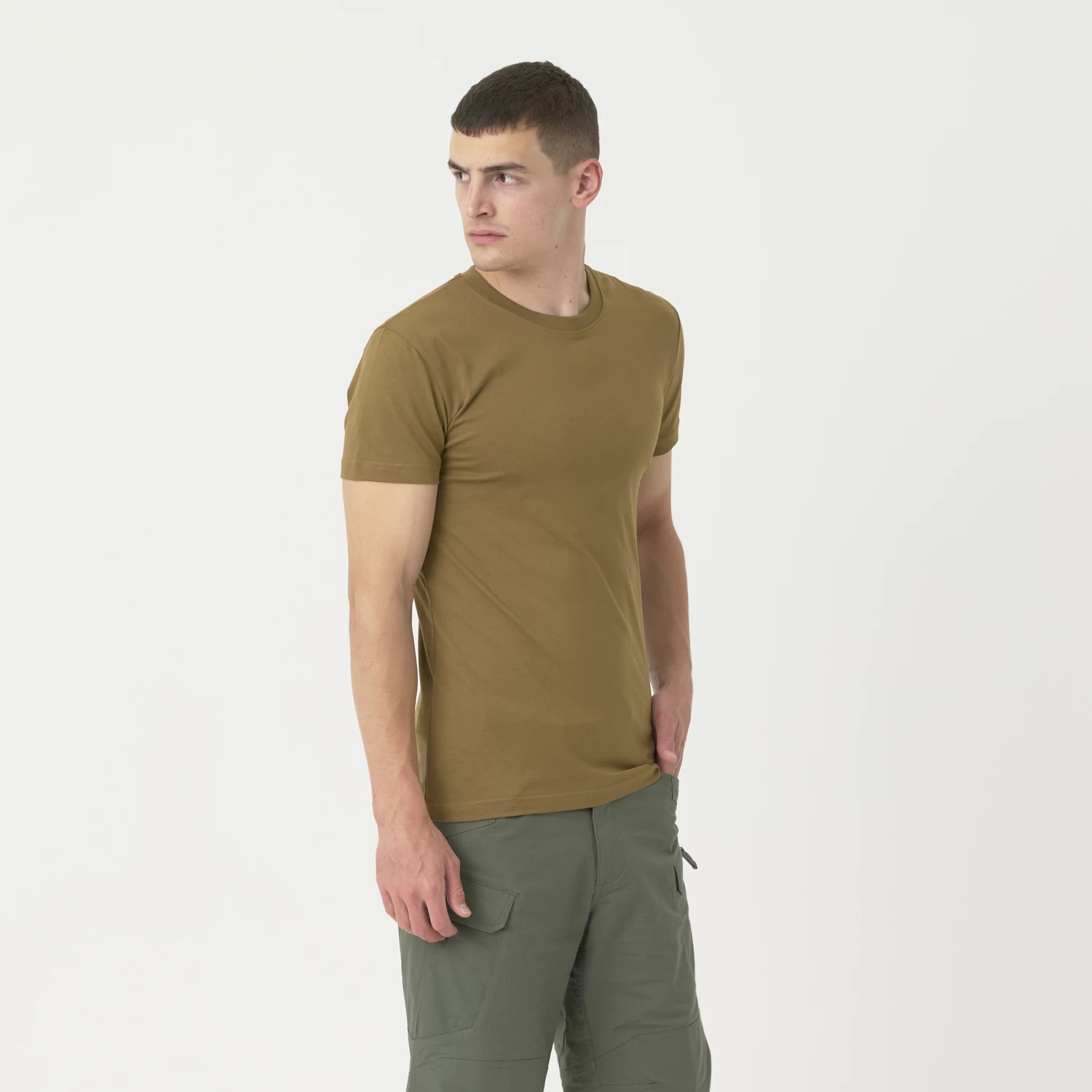 T-Shirt - Cotton - Coyote