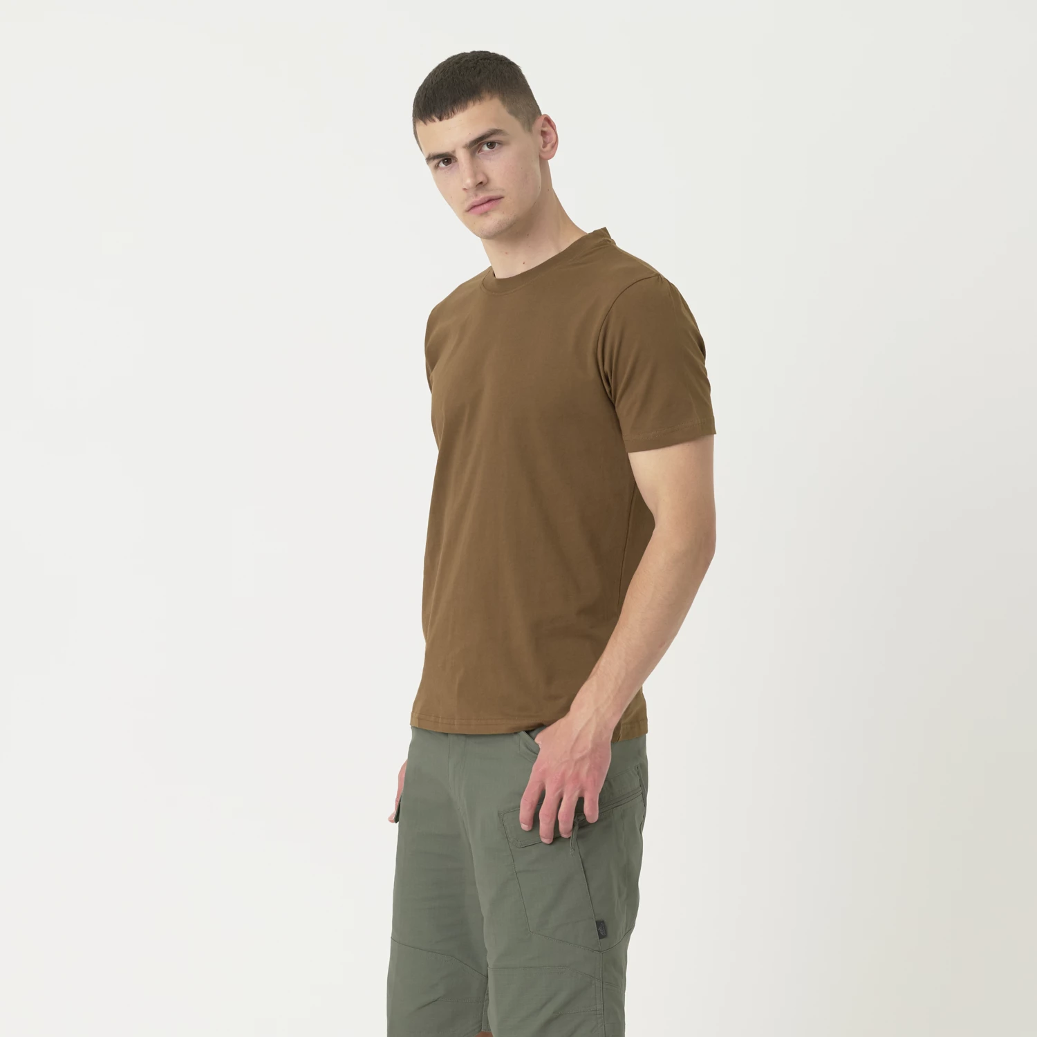 T-Shirt - Cotton - Mud Brown