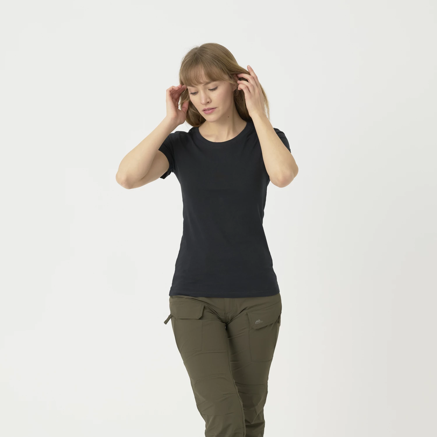 Women's T-shirt Slim Organic - Black